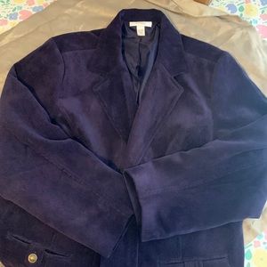 Purple jacket by dress barn $20.
